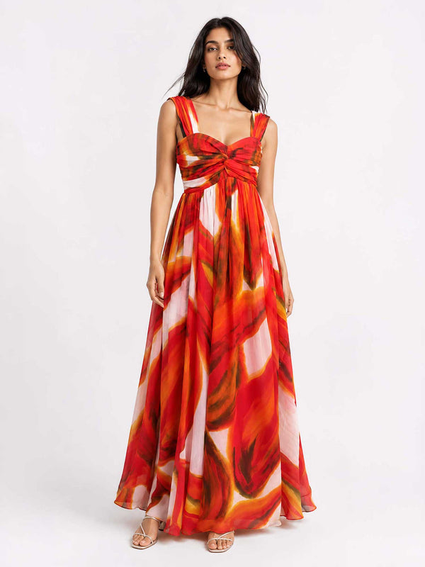 Lumera Printed Maxi Dress