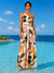 Bloom One Shoulder Maxi Dress