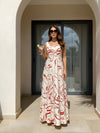 Peony Printed Maxi Dress