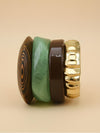 The Mint Bangle Stack (Set of 4)