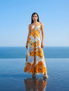 Lunar Printed Maxi Dress