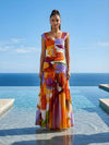 Tropica Printed Pleated Dress