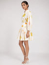 Tropical Printed Mini Skirt Set ( Set of 2)
