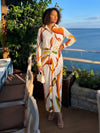 Ivy Printed Wraped Skirt Set (Set of 2)
