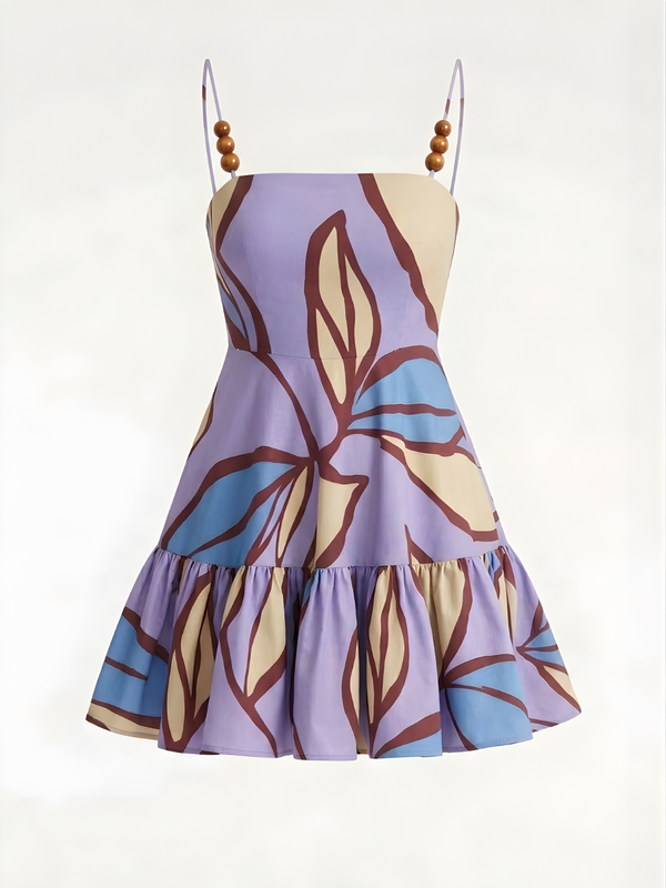 Floret Printed Mini Dress