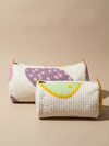 Daydream printed cotton quilted pouch