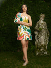 Amazon Printed One – Shoulder Mini Dress