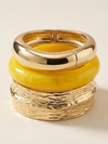 The Solar Bangle Stack (Set of 3)