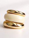 The Ivory Bangle Stack (Set of 3)