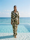 Echo Printed wraped Skirt Set ( Set of 2)