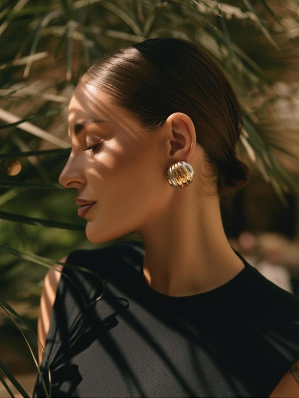 Three Mixed Metal Studs