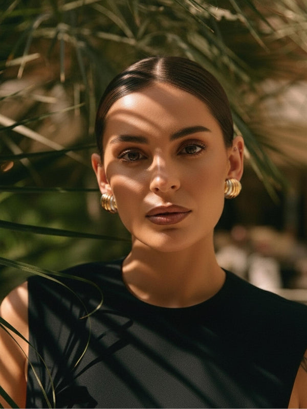 Three Mixed Metal Studs