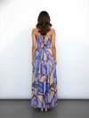Floret Printed Strappy Maxi Dress