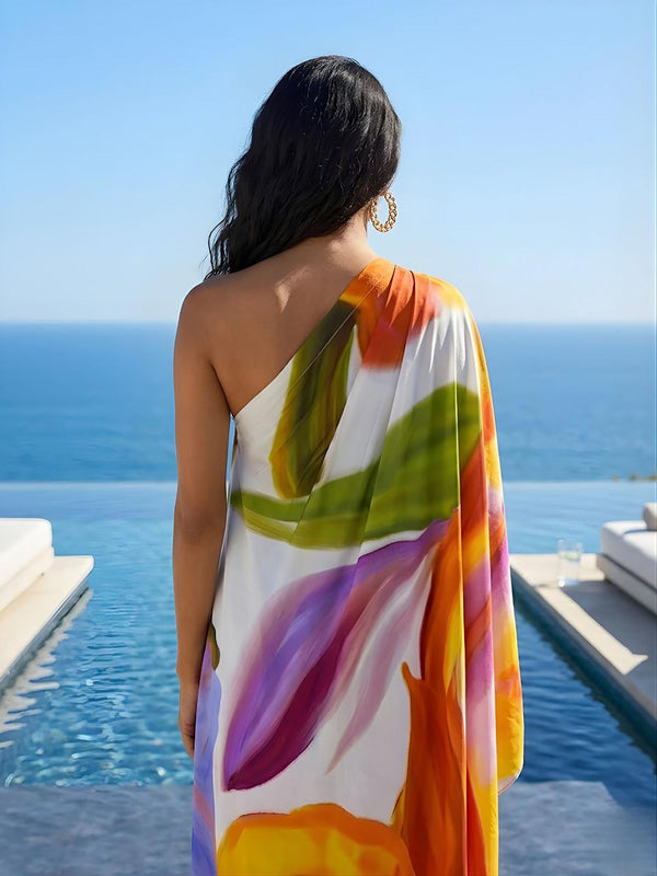 Tropica Printed Kaftan Dress