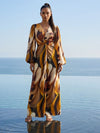 Wild Printed Maxi Dress