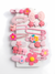 Bubblegum Pink Hair Clips (Set of 14)