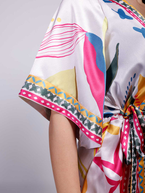 Florence Printed Wrap Dress