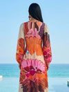 Anthea Printed Midi Dress