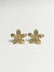 Textured Flower Studs
