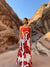 Scarlet Printed Strappy Dress