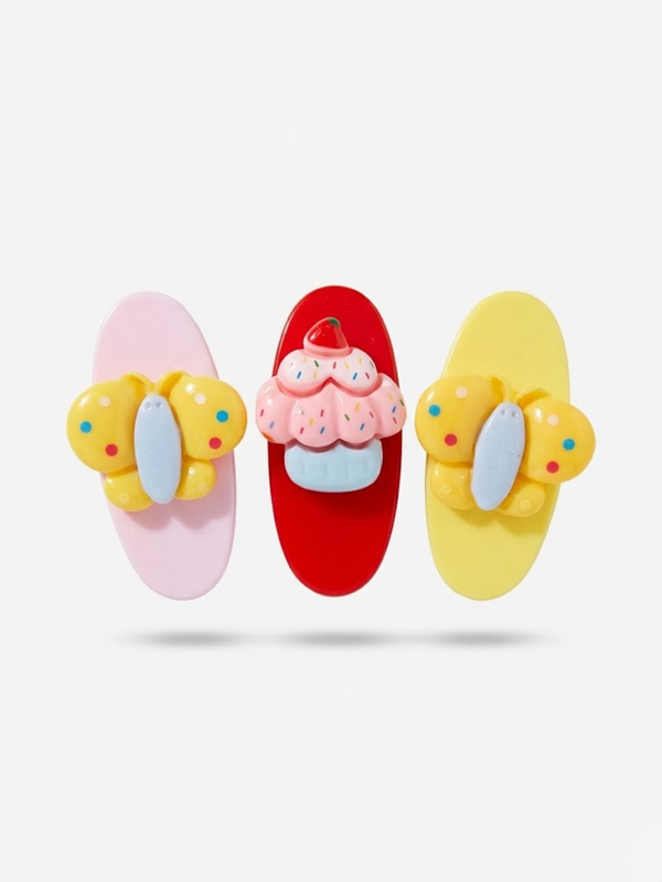 Butterfly | Hair Clips(Set of 3)