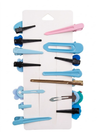 Pastel Blue Hair clip (Set of 14)