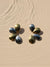 Large Mixed Metal Flower Studs