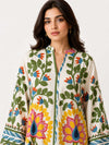 Vine Floral Printed Kurta Set (Set of 2)