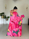 Caspia Printed Kaftan Dress