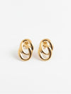 Oval Interlinked Earrings