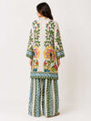 Vine Floral Printed Kurta Set (Set of 2)