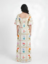 Flower Printed Maxi Dress