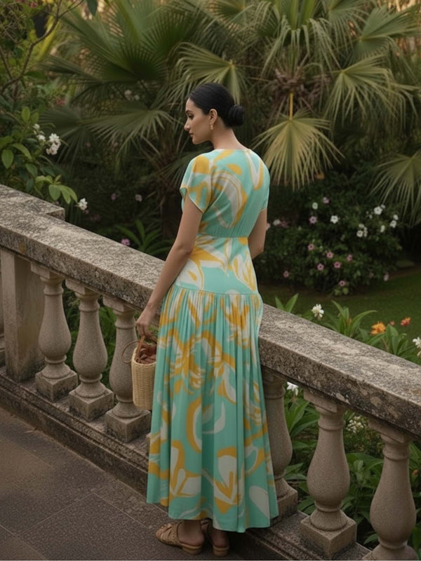 Junia Printed Maxi Dress