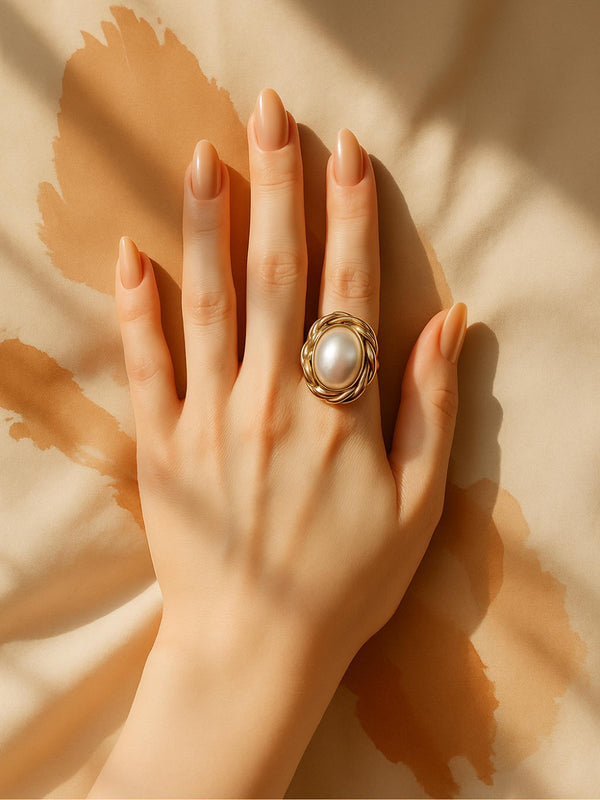 The Pearl Crest Ring