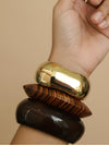 The Rustic Bangle Stack (Set of 3)