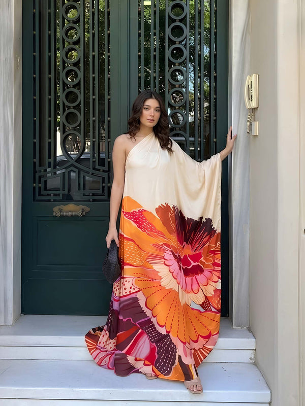 Anthea Printed Kaftan Dress