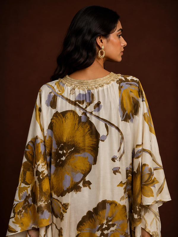 Liora Printed Kaftan Dress