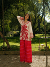 Parakeet Printed Kurta Set