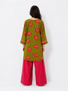 Wild RosePrinted Kurta Set (Set of 2)