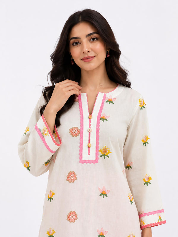 Berry Printed Kurta Set
