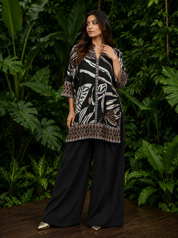 Ebony Printed Kurta