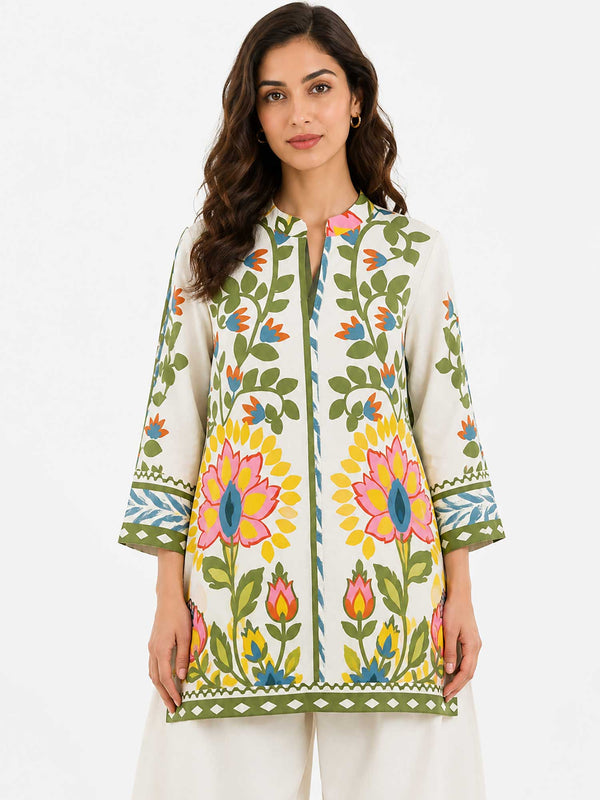 Vine Printed Kurta