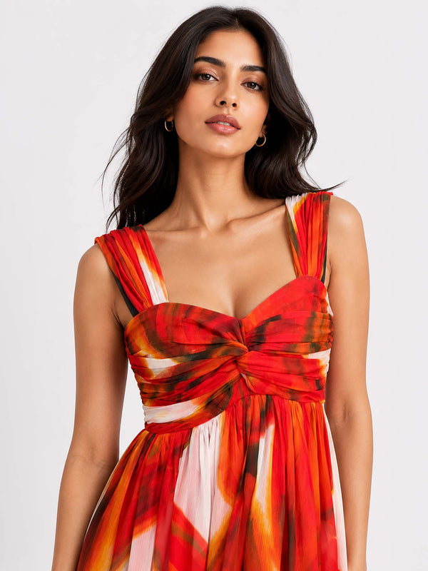 Lumera Printed Maxi Dress