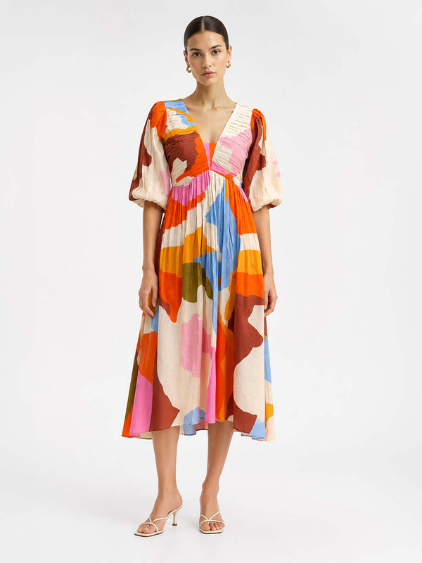 Play Printed Midi Dress