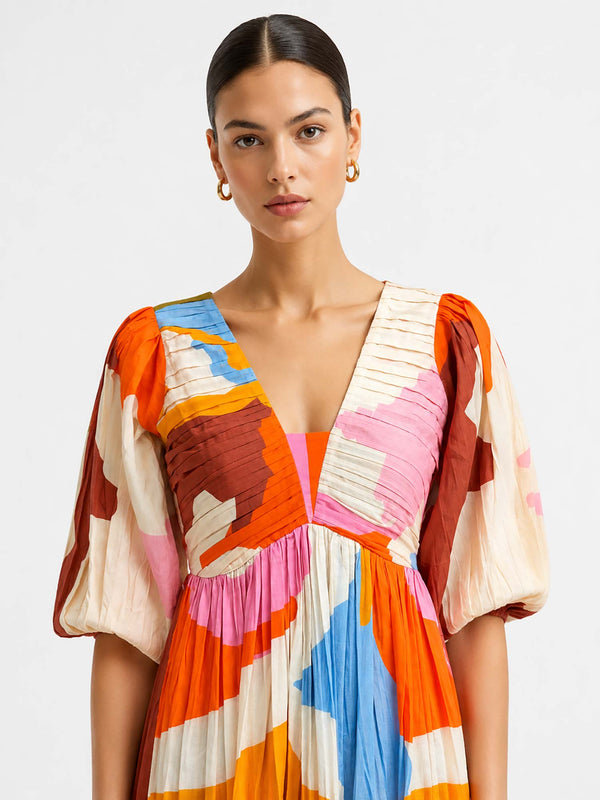 Play Printed Midi Dress