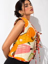 Tangerine Reversible Quilted Jacket