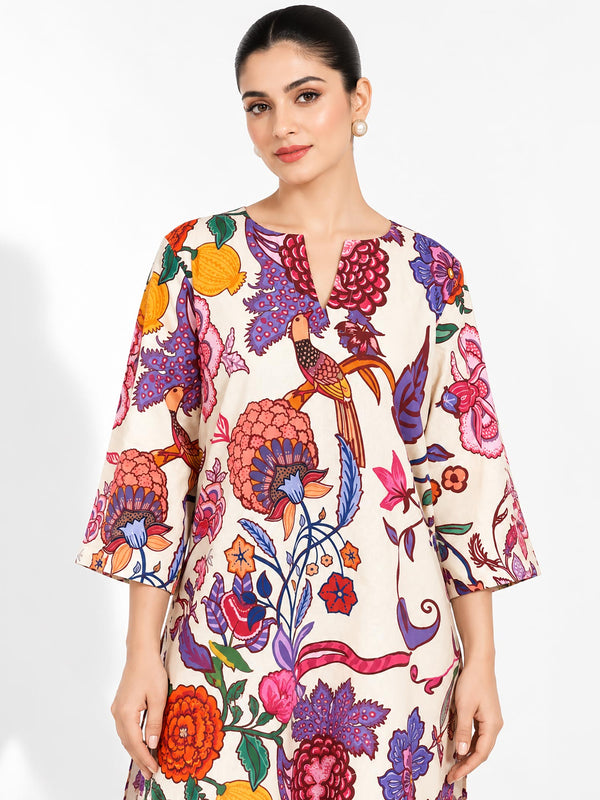 Mogra Printed Salwar Set (Set of 2)