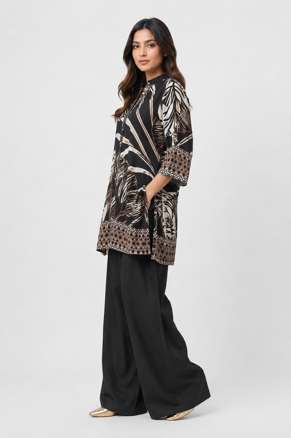 Ebony Printed Kurta