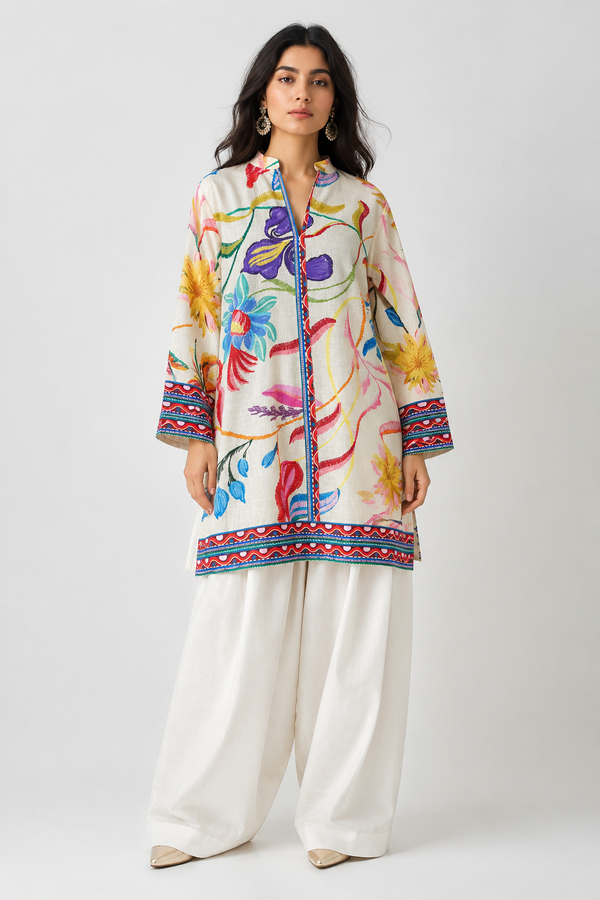 Iris Printed Kurta
