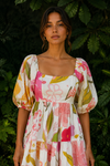 Evara Printed Mini Dress